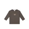 Pima Cotton Arnold Long Sleeve Top - Brownie Bobbie Bear