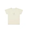 Pima Cotton Aude Oversized Tee - Parchment Moons Garden