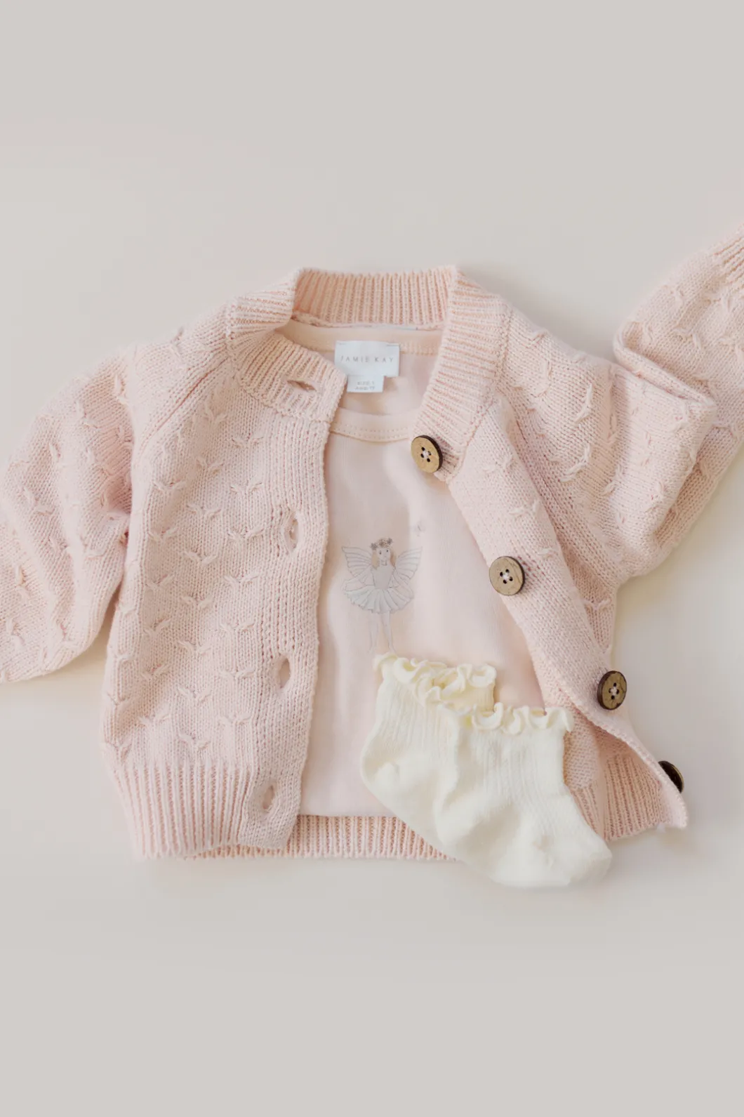 Pima Cotton Aude Oversized Tee - Ballet Pink Fairy