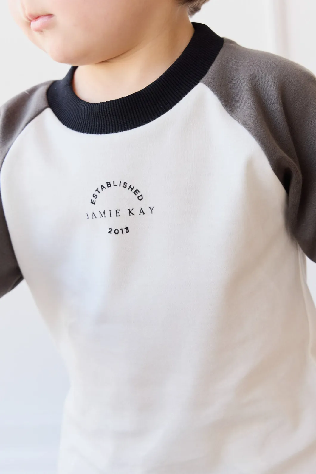 Pima Cotton Dax Tee - Parchment/Pinecone JK Established
