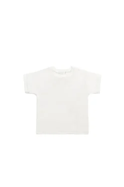 Pima Cotton Eddie Tee - Parchment