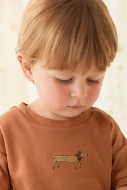 Pima Cotton Eddie T-Shirt - Spiced Cosy Basil