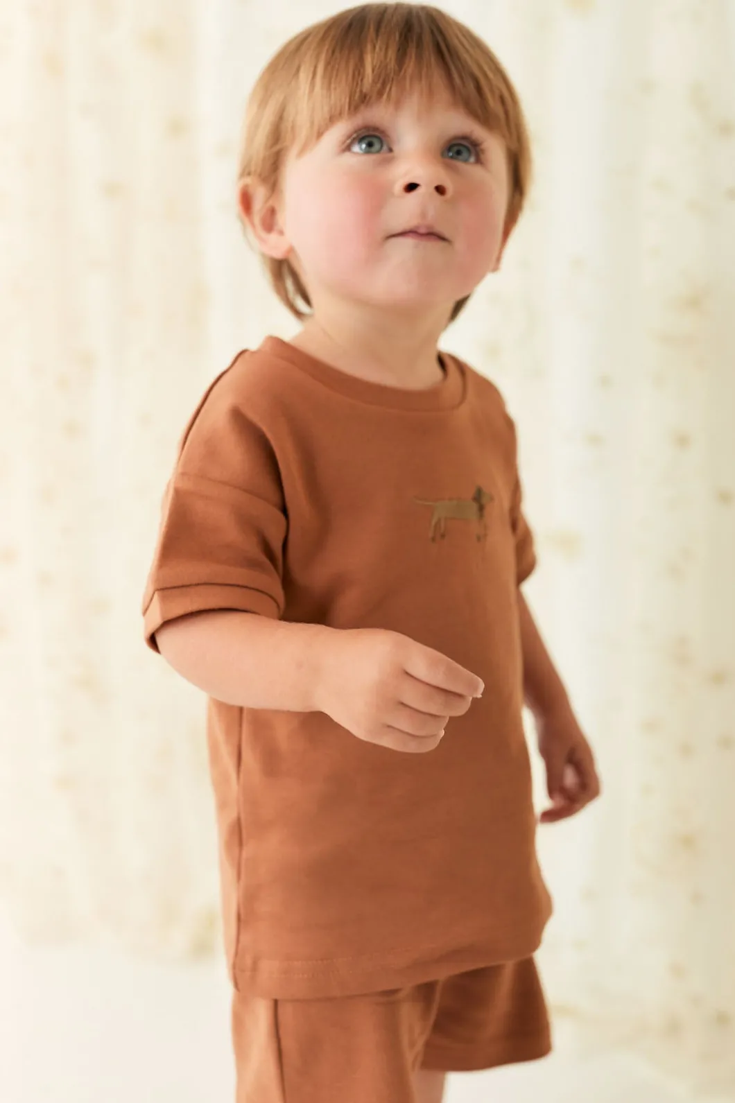 Pima Cotton Eddie T-Shirt - Spiced Cosy Basil