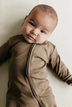 Pima Cotton Frankie Zip Onepiece - Cub