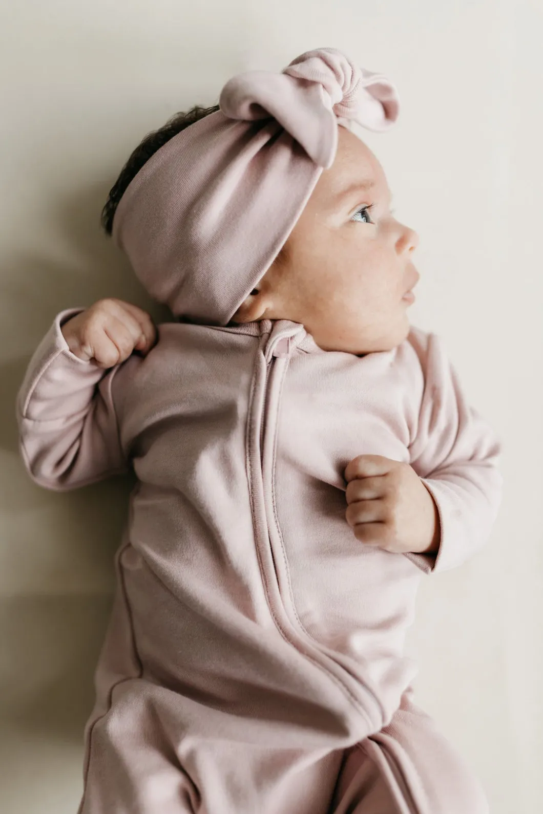 Pima Cotton Headband - Powder Pink