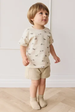 Pima Cotton Hunter Tee - Avion Oat
