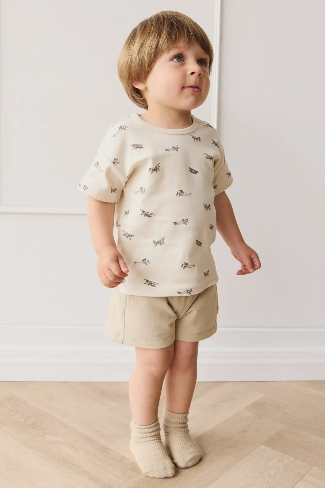 Pima Cotton Hunter Tee - Avion Oat