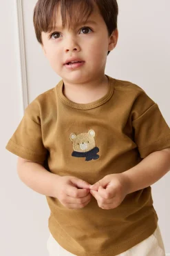 Pima Cotton Hunter Tee - Autumn Bronze Cosy Bobbie