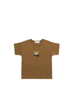 Pima Cotton Hunter Tee - Autumn Bronze Cosy Bobbie