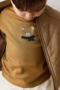 Pima Cotton Hunter Tee - Autumn Bronze Cosy Bobbie