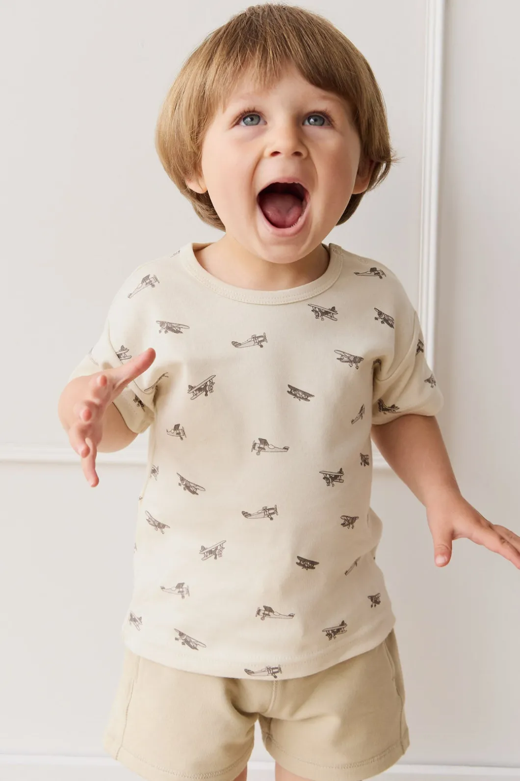 Pima Cotton Hunter Tee - Avion Oat
