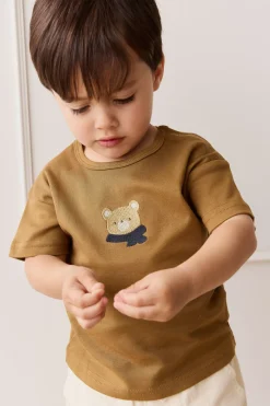 Pima Cotton Hunter Tee - Autumn Bronze Cosy Bobbie