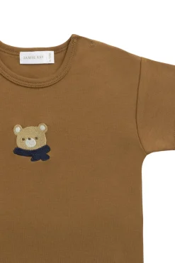 Pima Cotton Hunter Tee - Autumn Bronze Cosy Bobbie