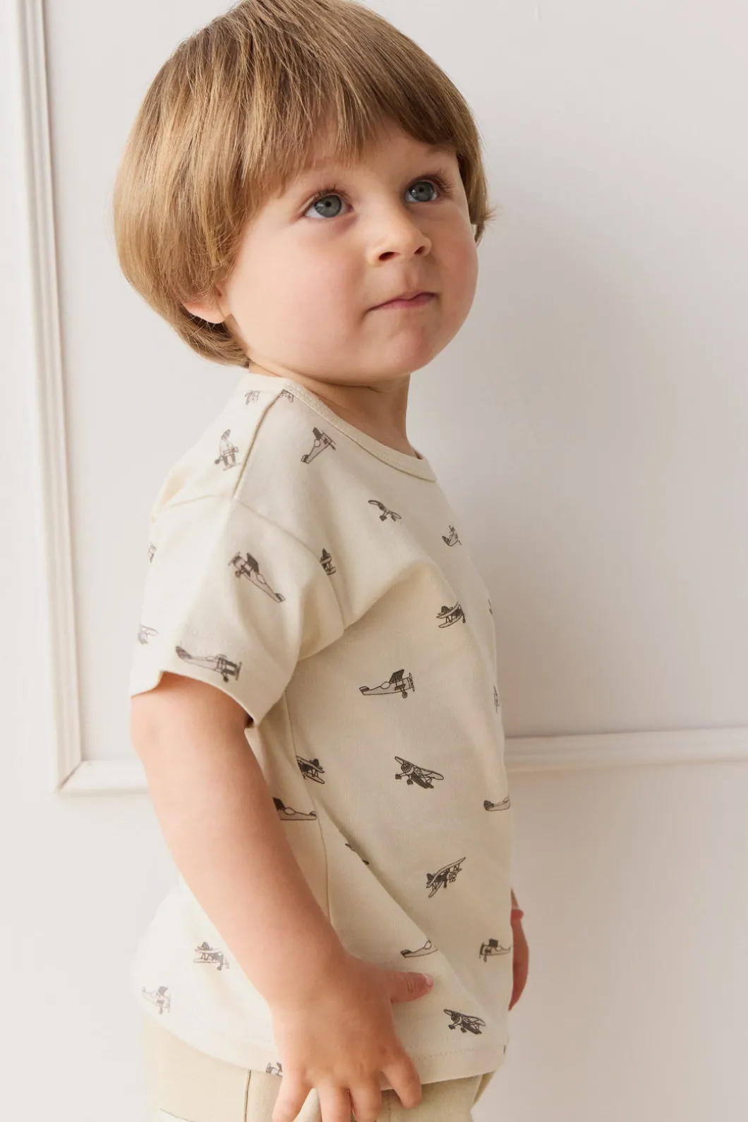 Pima Cotton Hunter Tee - Avion Oat