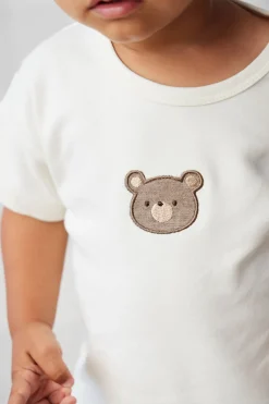 Pima Cotton Hunter Tee - Cloud Bear