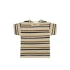 Pima Cotton Hunter Tee - Hudson Stripe