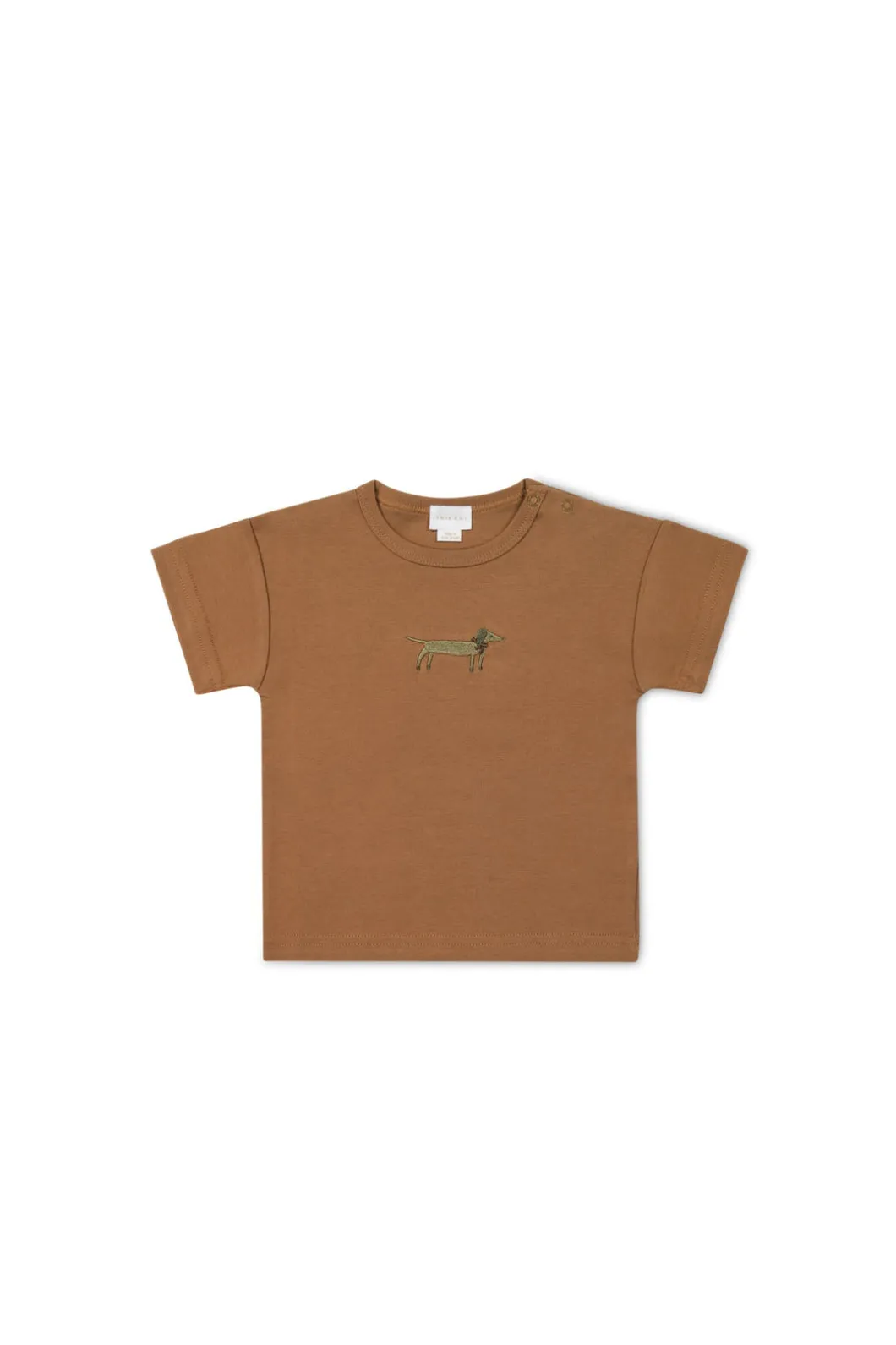 Pima Cotton Hunter Tee - Spiced Cosy Basil