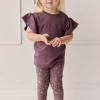 Pima Cotton Leah Top - Blackberry