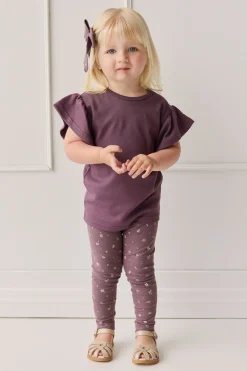 Pima Cotton Leah Top - Blackberry