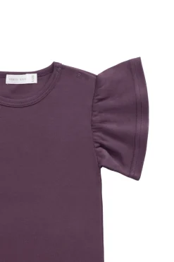 Pima Cotton Leah Top - Blackberry