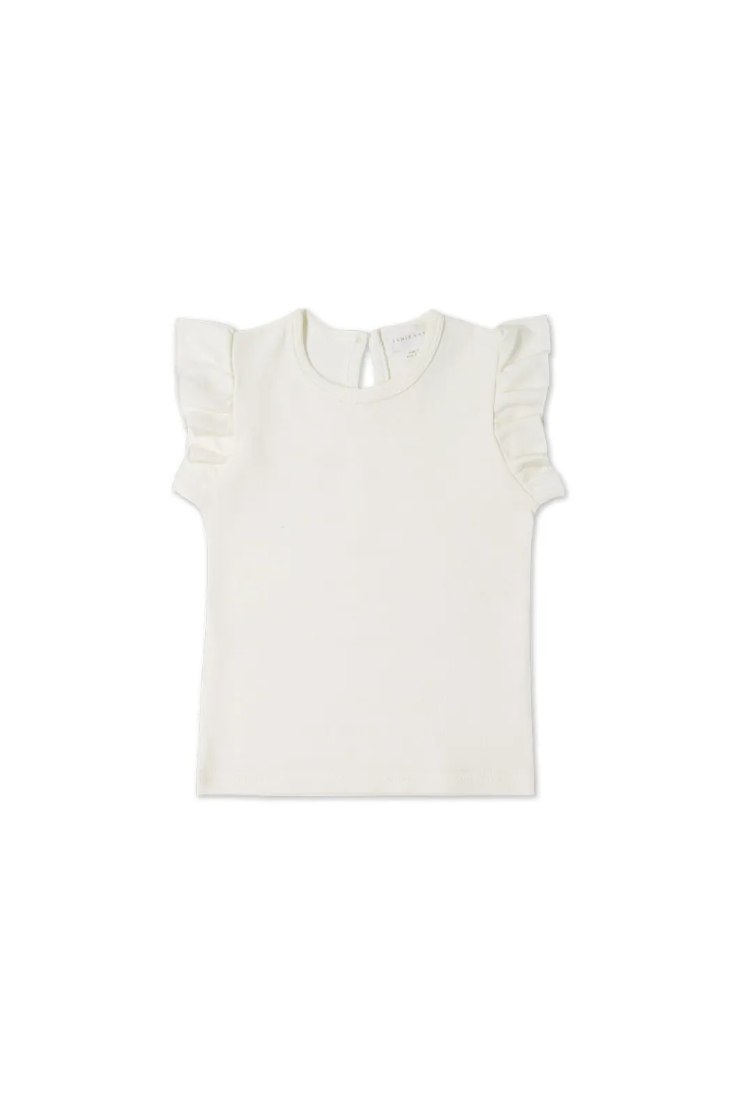 Pima Cotton Lila Top - Parchment