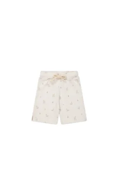 Pima Cotton Marley Short - Fable Deer Cloud