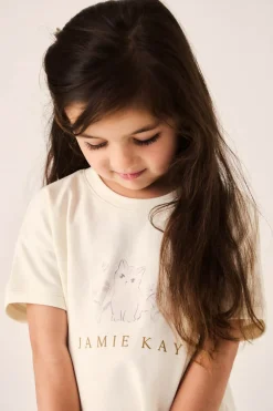 Pima Cotton Mimi Top - Kitty Parchment