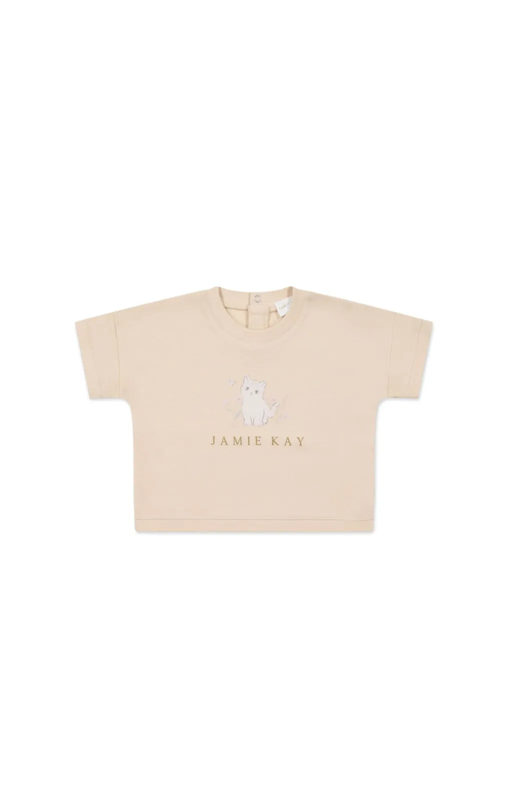 Pima Cotton Mimi Top - Kitty Shell