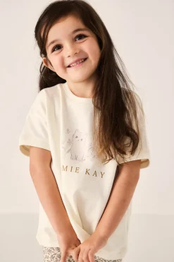 Pima Cotton Mimi Top - Kitty Parchment