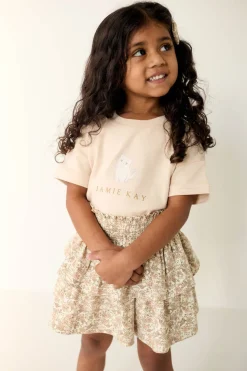 Pima Cotton Mimi Top - Kitty Shell