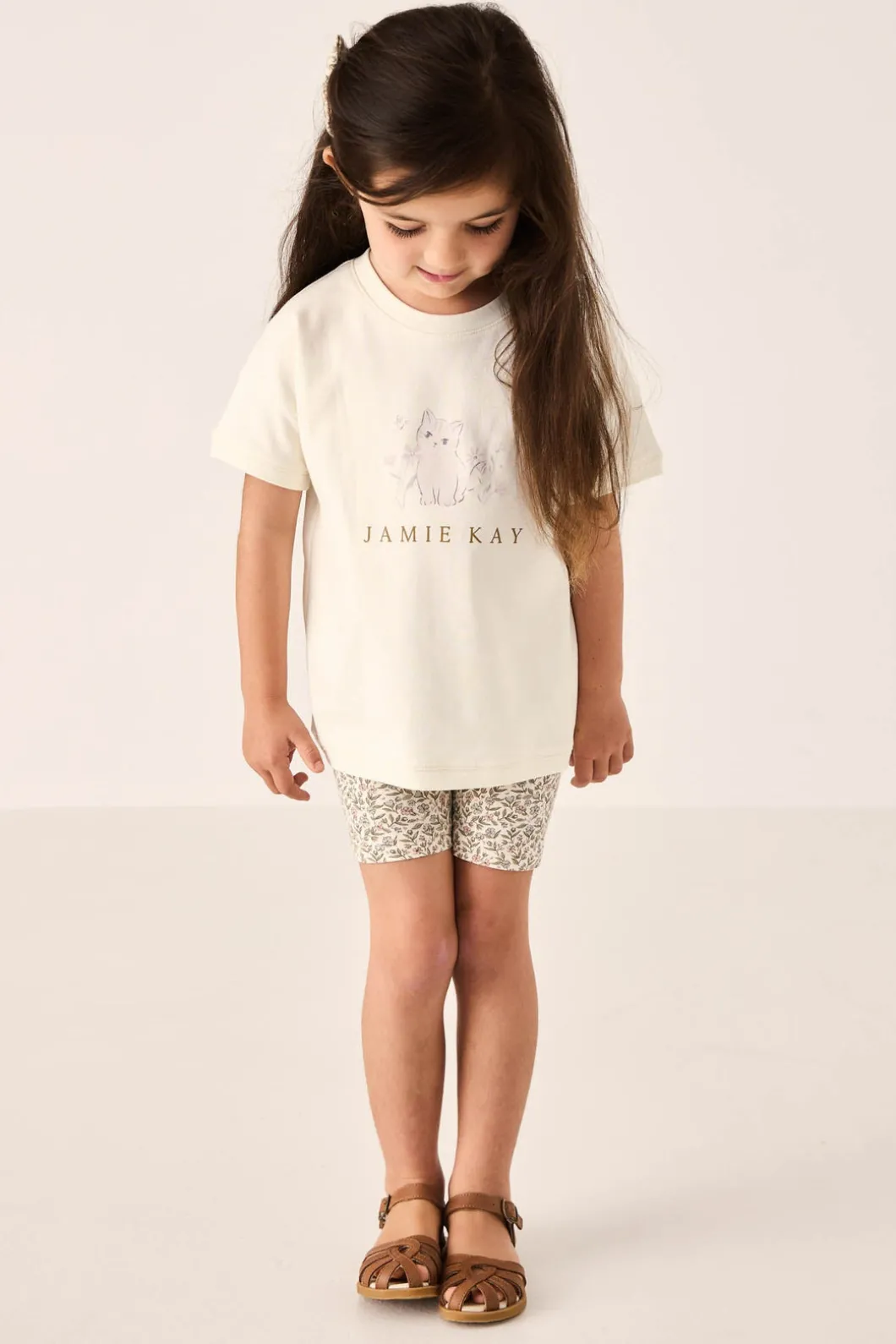 Pima Cotton Mimi Top - Kitty Parchment