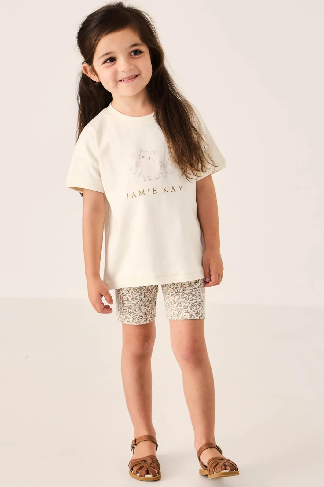 Pima Cotton Mimi Top - Kitty Parchment