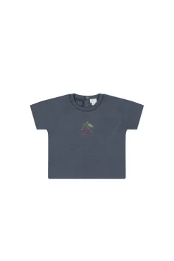 Pima Cotton Mimi Top - Petite Cherry Lava