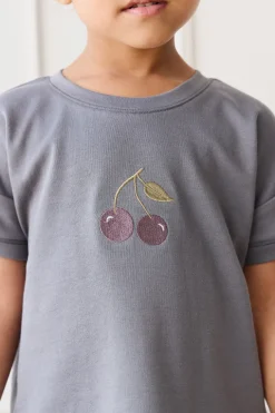 Pima Cotton Mimi Top - Petite Cherry Lava