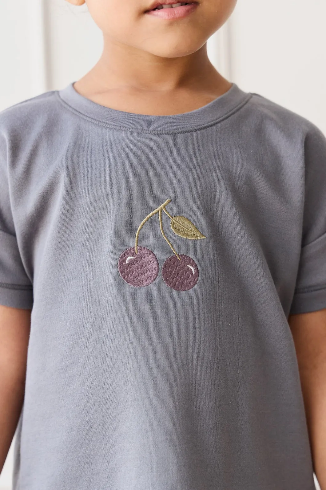 Pima Cotton Mimi Top - Petite Cherry Lava