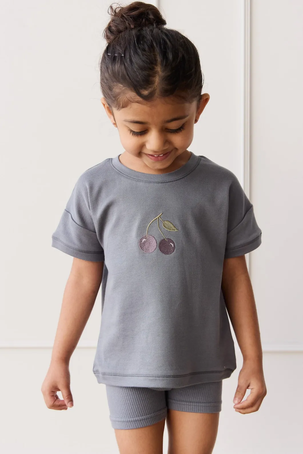 Pima Cotton Mimi Top - Petite Cherry Lava