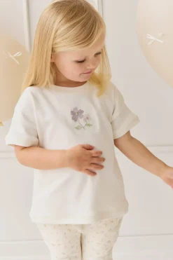 Pima Cotton Mimi Top - Plaster Briella