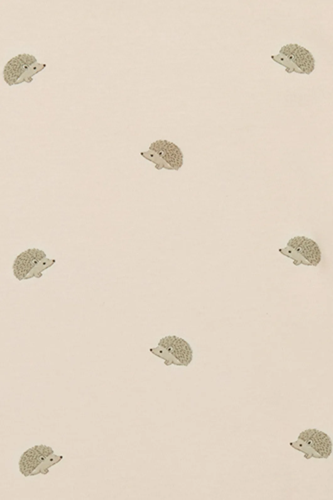 Pima Cotton Noah Playsuit - Henry Hedgehog Birch