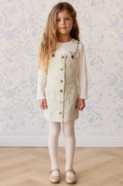 Pima Cotton Vinny Long Sleeve Top - Whisper