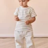Pima Cotton Willem Tee - Sundrenched Stripe