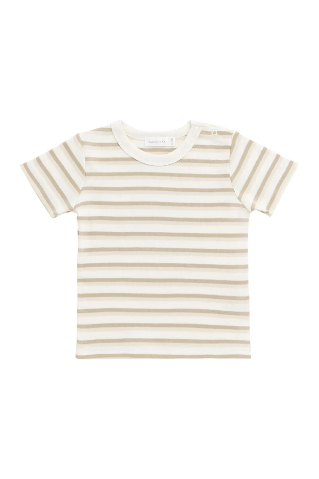 Pima Cotton Willem Tee - Sundrenched Stripe