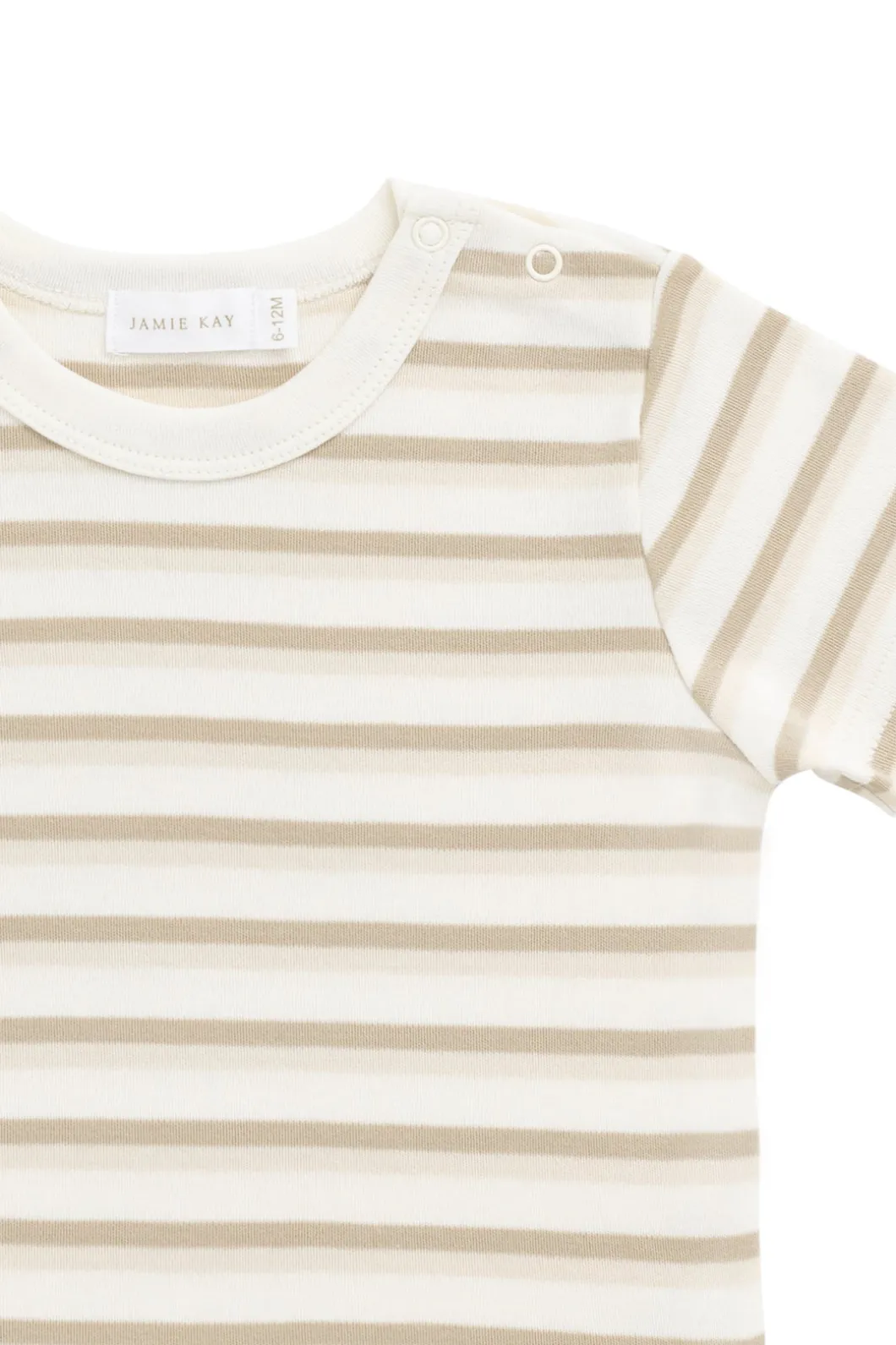 Pima Cotton Willem Tee - Sundrenched Stripe