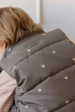 Rudi Puffer Vest - Acorn Wolf