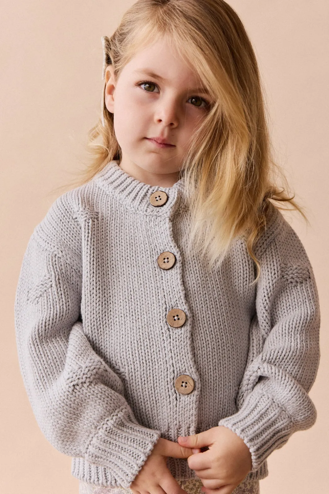 Sienna Cardigan - Dusty Blue