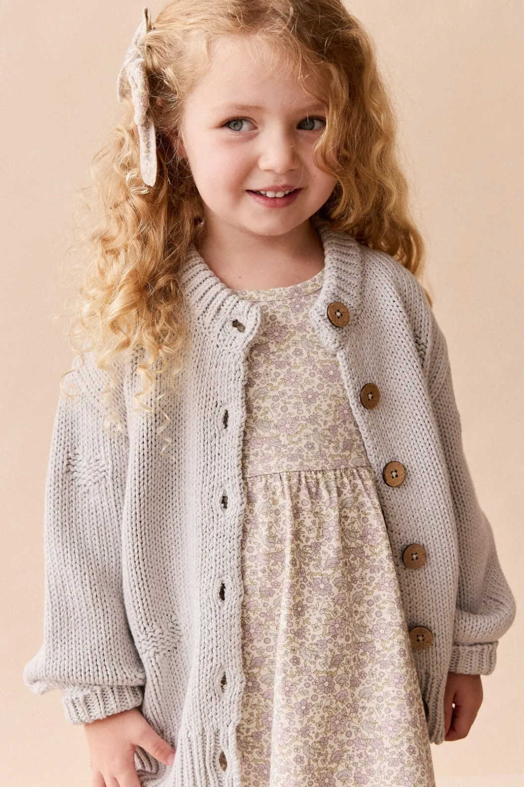 Sienna Cardigan - Dusty Blue