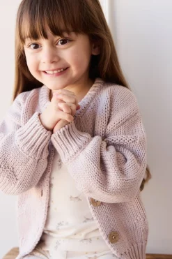 Sienna Cardigan - Violet Tint