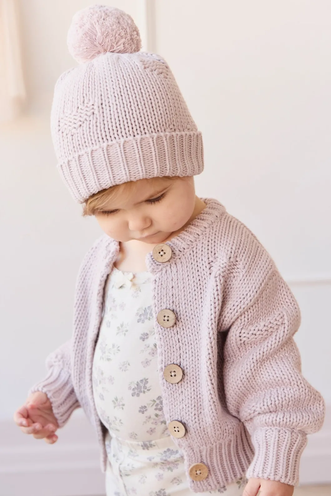 Sienna Cardigan - Violet Tint