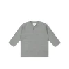 Slub Cotton Long Sleeve Weston Tee - Milford Sound