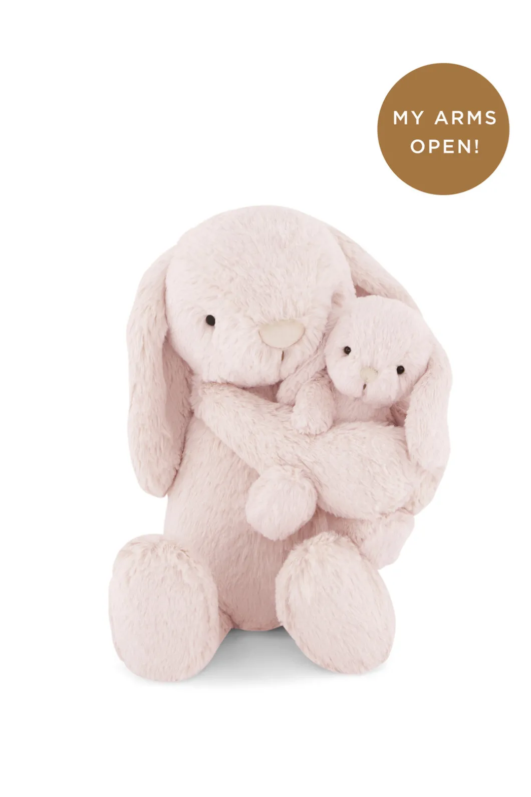 Snuggle Bunnies - Frankie the Hugging Bunny - Blush