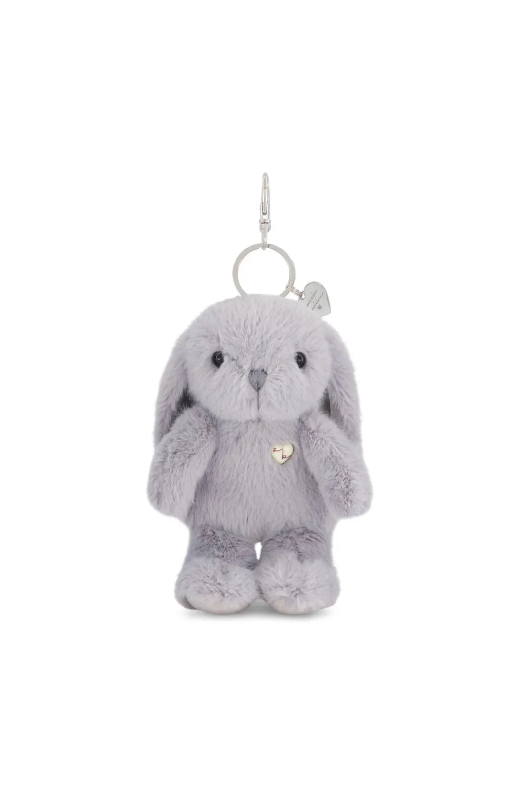 Snuggle Bunnies - Penelope Keyring - Silver